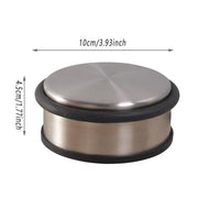 Solid Heavy Duty Rubber Door Stopper Windproof Noise Proof Door Wedge Non Slip V528-DOOR-JAMMER-100-45MM-917402