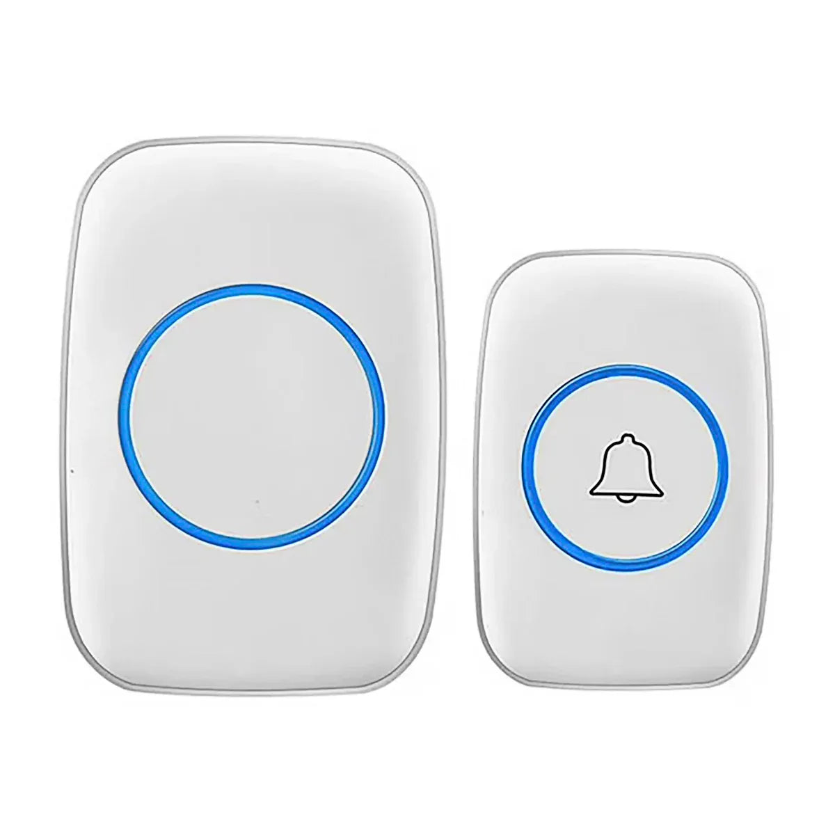 Wireless Doorbell Kit Home Call Button Remote Control White Waterproof Chime - White V528-DOORBELL-WHITE-727801