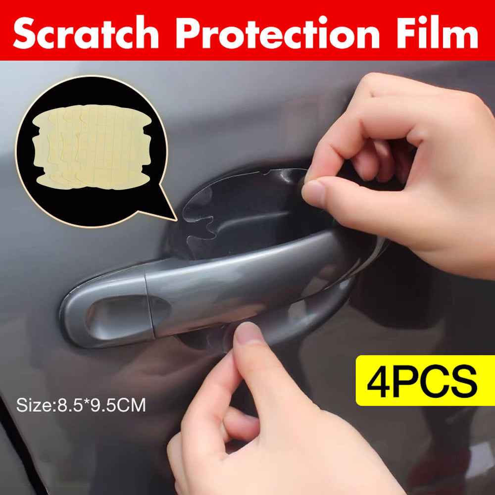 4Pcs Invisible Car Door Handle Films Protective Scratches Protector Accessories V528-DOORHANDLEFILMS-4PCS-961275