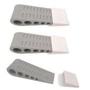3Pcs Rubber Grip Wedge Door Stoppers Floor Carpet Heavy Duty Door Stop Security V528-DOORSTOPPER-3PCS-53117