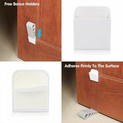 3Pcs Rubber Grip Wedge Door Stoppers Floor Carpet Heavy Duty Door Stop Security V528-DOORSTOPPER-3PCS-53117
