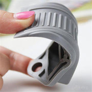 3Pcs Thick Rubber Wedge Door Stoppers Floor Carpet Heavy Duty Door Stop Security - Grey V528-DOORSTOPPERS-GREY-3PCS-691277