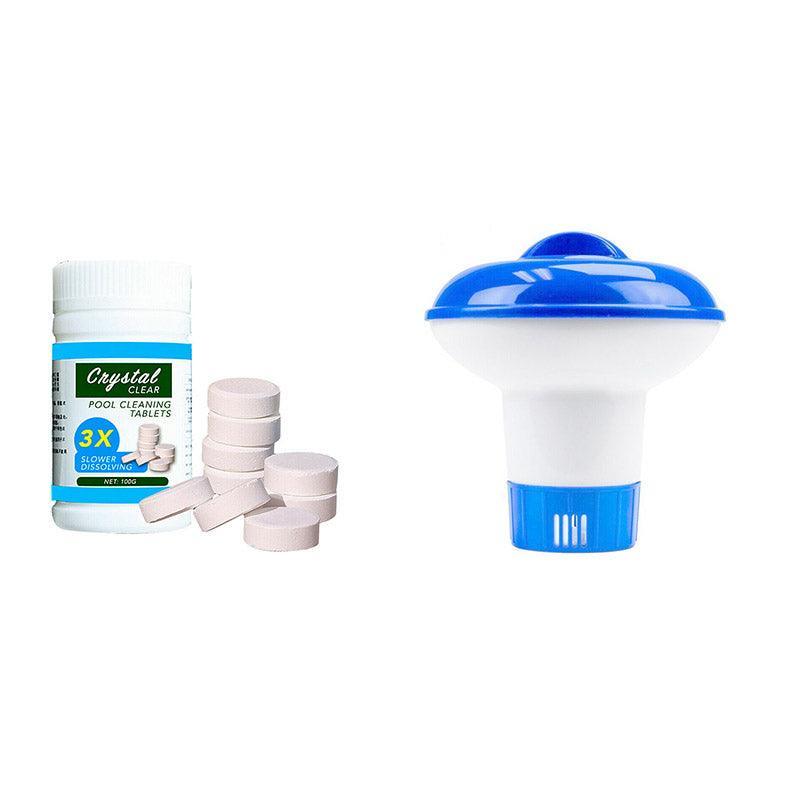 Pool Cleaning Tablets or Dispenser Floating Chlorine Hot Tub Chemical Cleaner - Only Dispenser V528-DOSINGDEVICE-14131