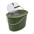 Portable Double Live Fish Bucket Breathable Fish Storage Container for Fishing - S V528-DOUBLE-LAYER-FISH-BUCKET-S-680724