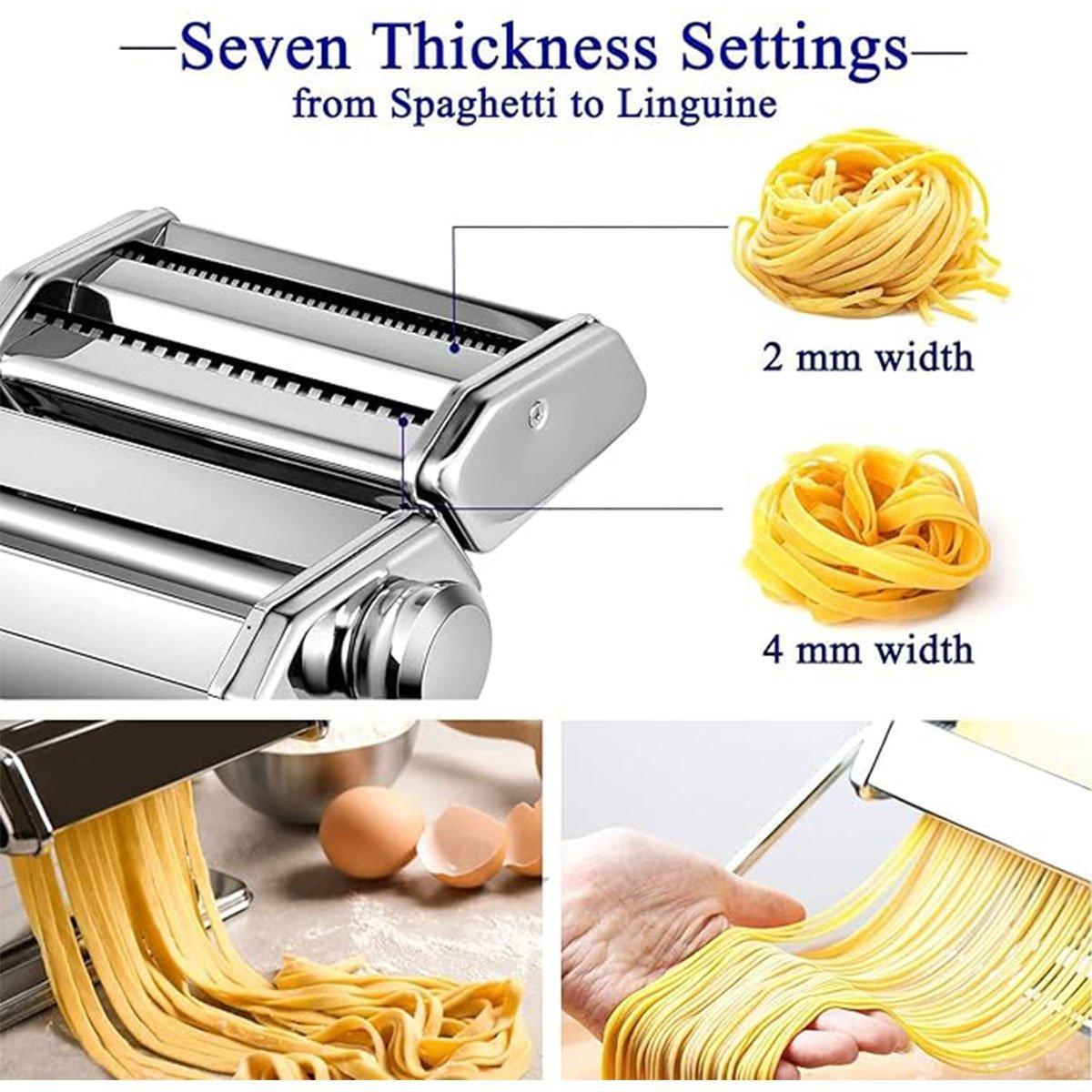 Manual Noodle Maker Dumpling Press Stainless Steel Noodle Machine Pasta Tool V528-DOUGH-PRESS-754006