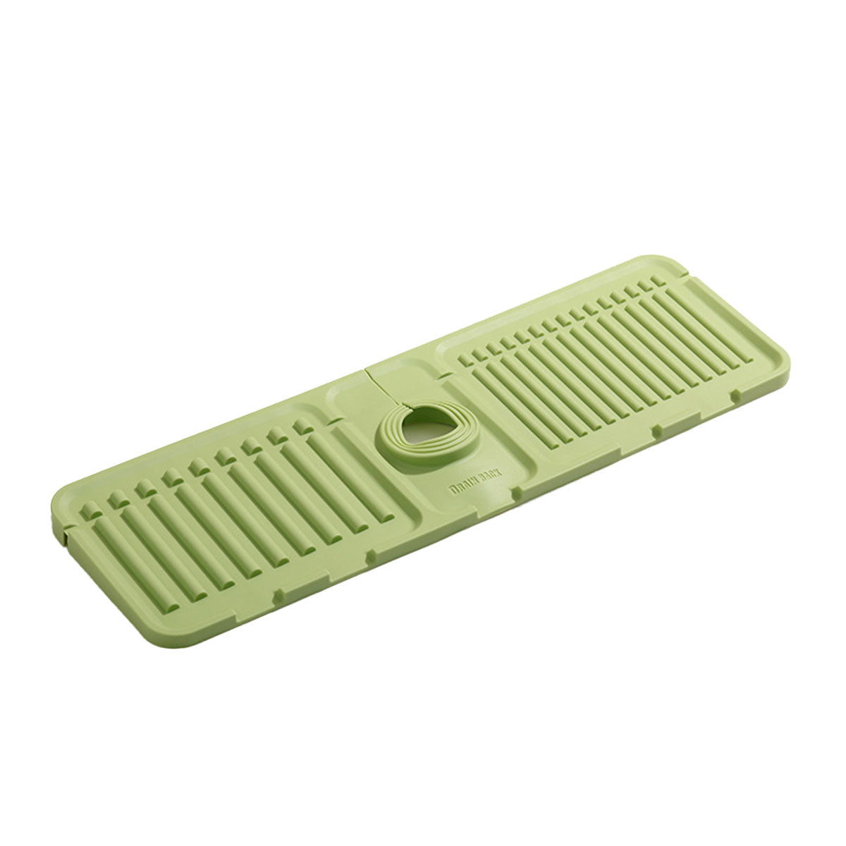 Faucet Draining Pad Narrow Sink Splash Guard Mat for Washbasin Water Catcher - Green V528-DRAIN-MAT-GREEN-427698