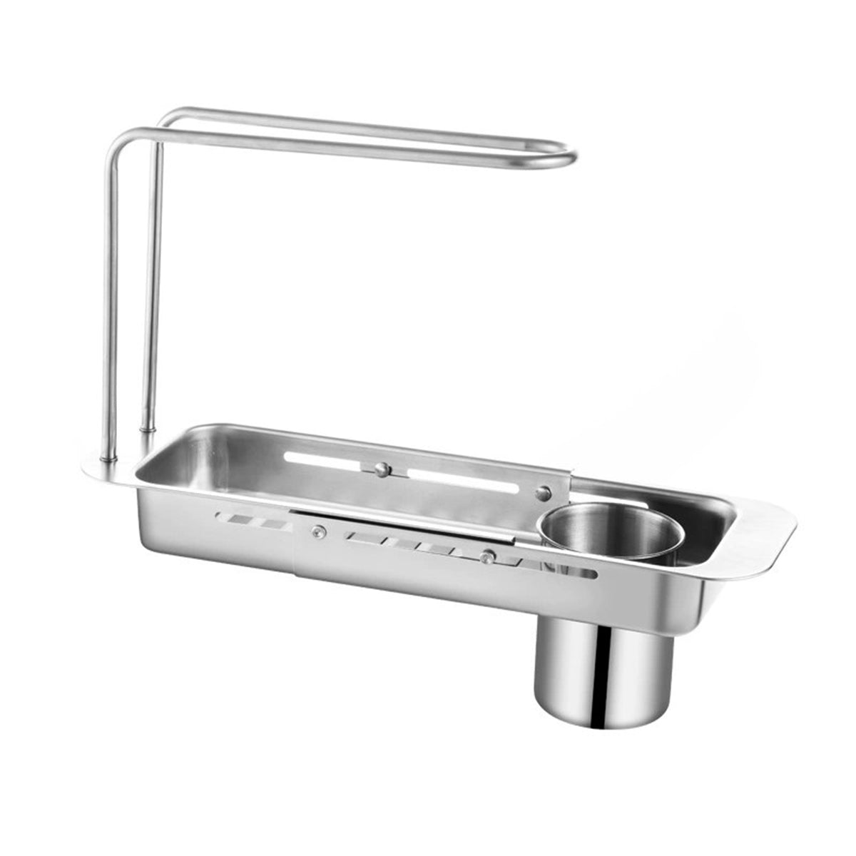 Retractable Kitchen Sink Draining Rack Water Filter Basket Storage Shelf Home - Grey V528-DRAIN-RACK-GREY-774493