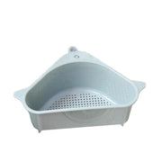 Triangle Sink Kitchen Storage Drain Basket Rack Shelf Holder Strainer Organizer - Beige V528-DRAINBASKET-1PCS-BEIGE-344354