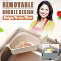 Triangle Sink Kitchen Storage Drain Basket Rack Shelf Holder Strainer Organizer - Grey V528-DRAINBASKET-1PCS-GREY-533353