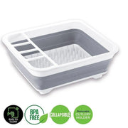 Home Master Collapsible Dish Drainer Small Spaces Camping Caravan 34CM X 28.5CM V528-DRAINBASKET-84973