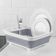 Home Master Collapsible Dish Drainer Small Spaces Camping Caravan 34CM X 28.5CM V528-DRAINBASKET-84973