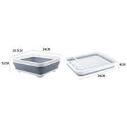 Home Master Collapsible Dish Drainer Small Spaces Camping Caravan 34CM X 28.5CM V528-DRAINBASKET-84973