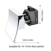 RV Caravan Yacht Cabinet Drawer Handle Locking Latch Accessory V528-DRAWER-HANDLE-SLIVER-627941