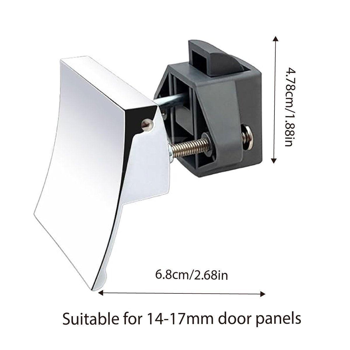 RV Caravan Yacht Cabinet Drawer Handle Locking Latch Accessory V528-DRAWER-HANDLE-SLIVER-627941