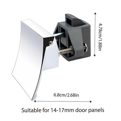 RV Caravan Yacht Cabinet Drawer Handle Locking Latch Accessory V528-DRAWER-HANDLE-SLIVER-627941