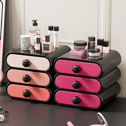 Drawer Cosmetic Organizer Desktop Storage Organizer for Makeup Desk Accessories - White V528-DRAWER-WHITE-377129