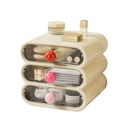 Drawer Cosmetic Organizer Desktop Storage Organizer for Makeup Desk Accessories - White V528-DRAWER-WHITE-377129