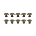 10/20/40Pcs Antique Brass Drawer Knobs Vintage Cabinet Handles Cupboard Pulls - 10PCS V528-DRAWERHANDLE-10PCS-987452