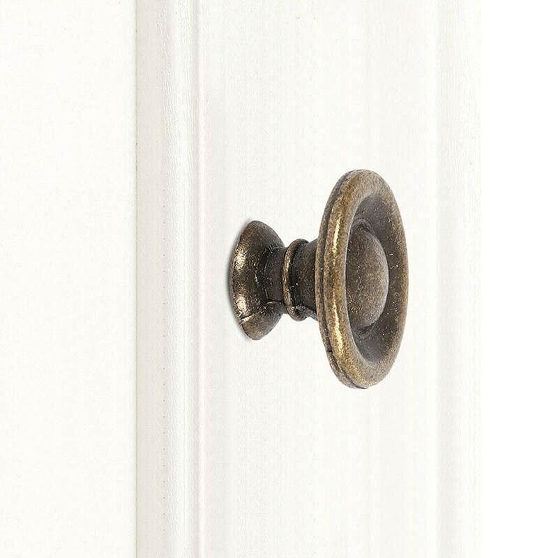 10/20/40Pcs Antique Brass Drawer Knobs Vintage Cabinet Handles Cupboard Pulls - 10PCS V528-DRAWERHANDLE-10PCS-987452