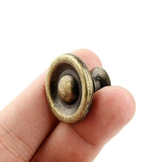10/20/40Pcs Antique Brass Drawer Knobs Vintage Cabinet Handles Cupboard Pulls - 10PCS V528-DRAWERHANDLE-10PCS-987452