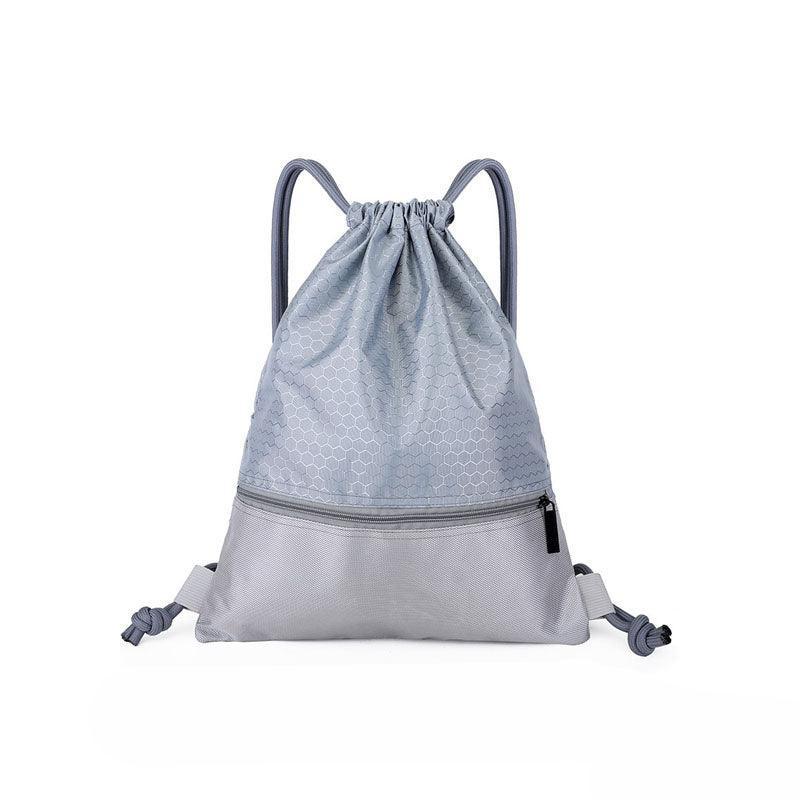 Backpack Sport Pack String Tote Gym Bag Cinch Sack School Drawstring Capacity - Orange V528-DRAWSTRINGBAG-S-ORANGE-85618