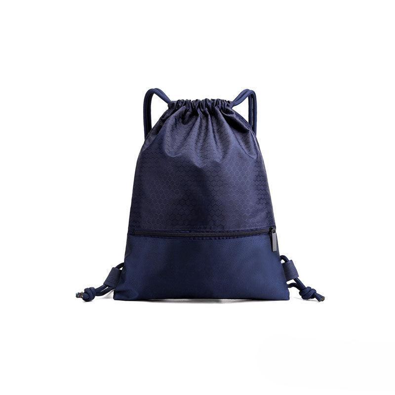 Backpack Sport Pack String Tote Gym Bag Cinch Sack School Drawstring Capacity - Orange V528-DRAWSTRINGBAG-S-ORANGE-85618