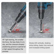 5Pcs Dry Diamond Core Drill Bit 6mm HoleSaw Cut Marble Tile Porcelain Granite V528-DRILL-BIT-5PCS-626672