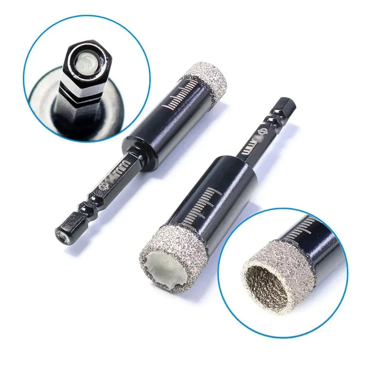 5Pcs Dry Diamond Core Drill Bit 6mm HoleSaw Cut Marble Tile Porcelain Granite V528-DRILL-BIT-5PCS-626672