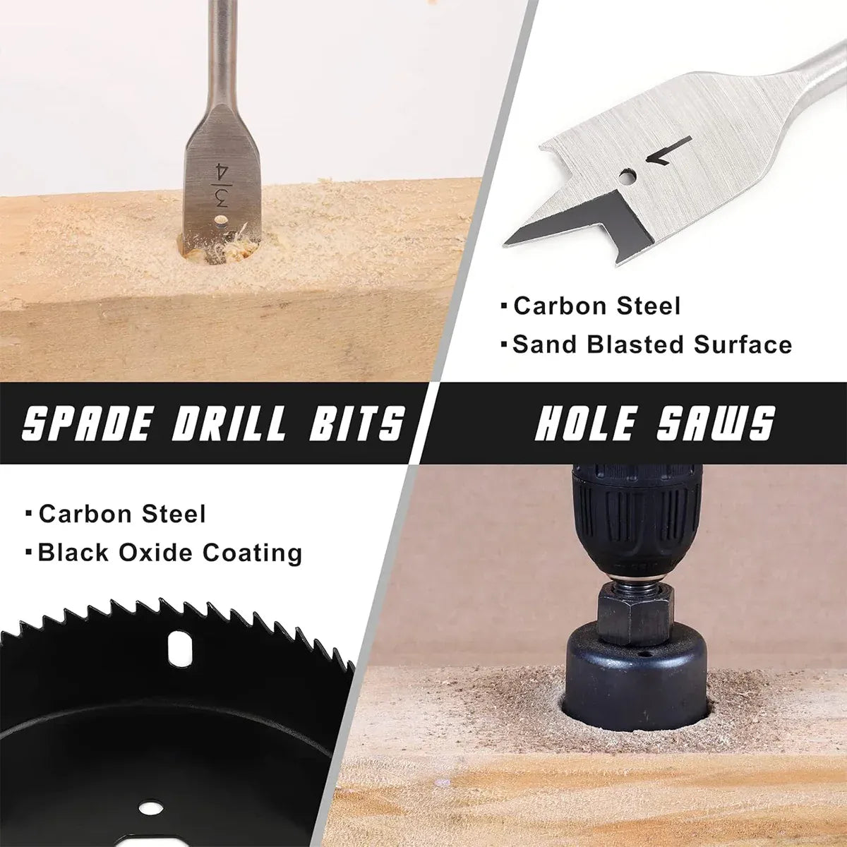 246pcs Drill Bit Set Hole Opener Drills Kit Metal Wood Plastic DIY Power Tools V528-DRILL-BIT-SET-JP246PC-BLUE-518804