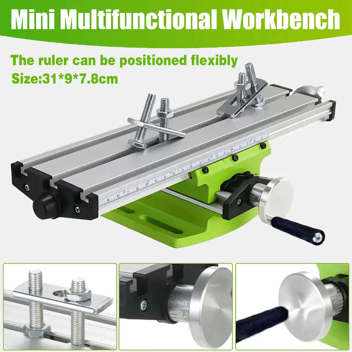 Multi Functional Micro Worktable Machine Tool Table Precision DIY Craft Repair V528-DRILL-TABLE-YGH-PMJQBZ-962503