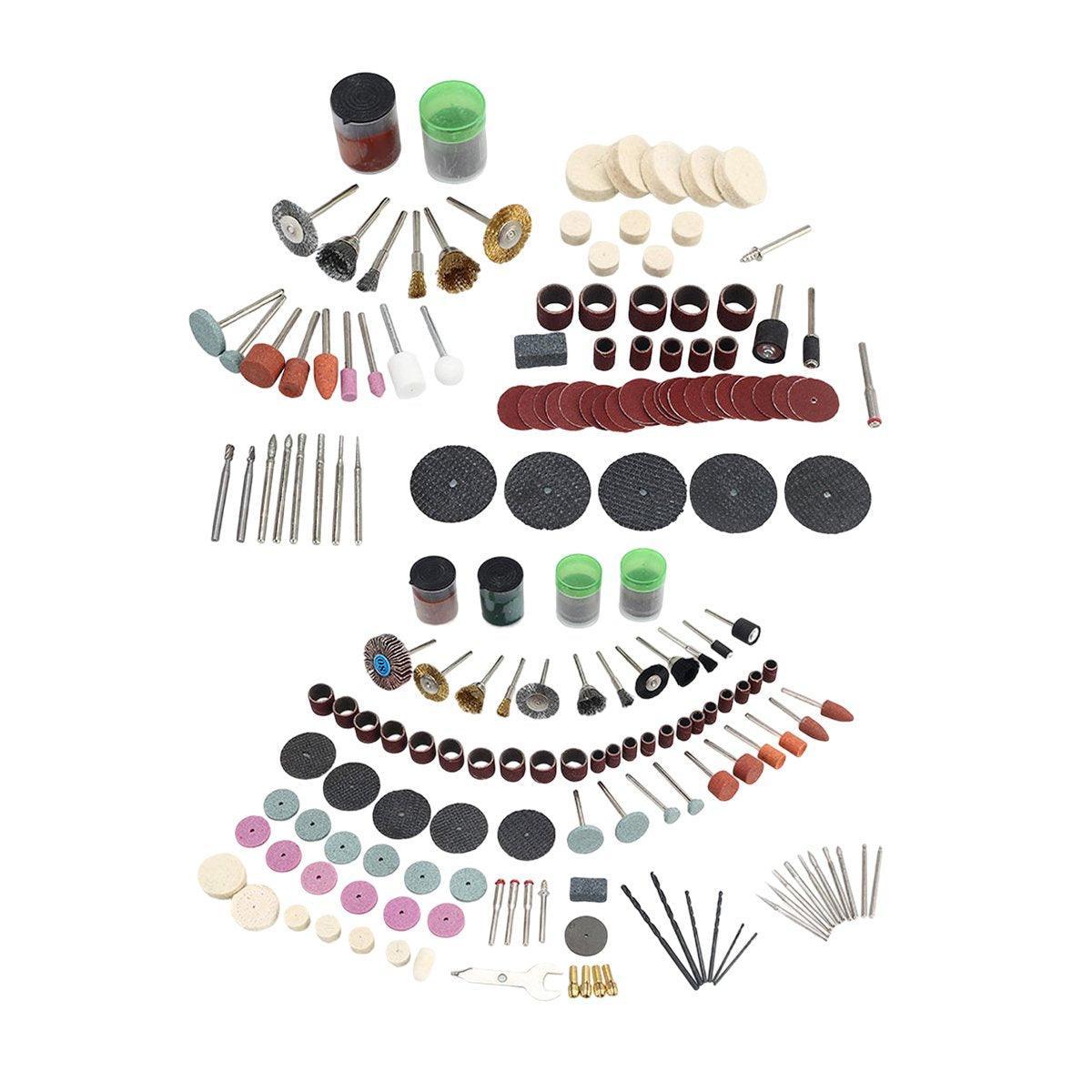 100/147pcs Electric Mill Set Accessories Grinding Cutting Drilling Tool Kit - 100Pcs(Without Grinder Pen) V528-DRILLING-FITTINGS-100PCS-845102