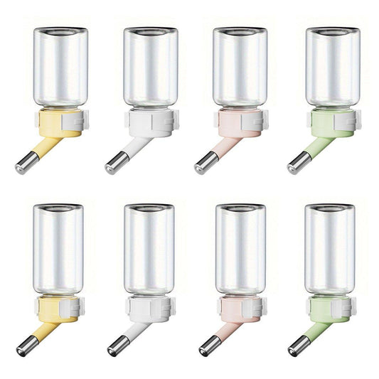 Pet Water Bottle for Hamster Guinea Pig Rabbit Vacuum Drinking Feeder Kettle - 120ml-White V528-DRINKER-120ML-WHITE-627137