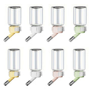 Pet Water Bottle for Hamster Guinea Pig Rabbit Vacuum Drinking Feeder Kettle - 80ml-Pink V528-DRINKER-80ML-PINK-894542