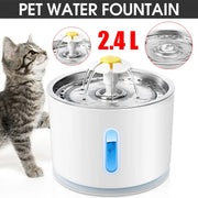 LED Pet Water Fountain 24L Automatic Drinking Dispenser for Cats and Dogs V528-DRINKINGBOWL-134058