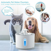 LED Pet Water Fountain 24L Automatic Drinking Dispenser for Cats and Dogs V528-DRINKINGBOWL-134058
