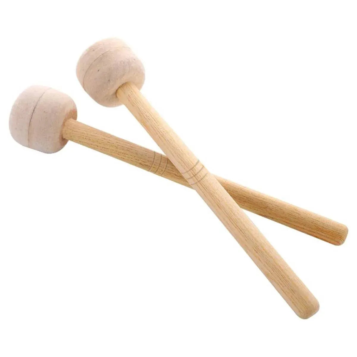 2pcs Felt Drumsticks Gong Mallets Soft Hammer Drum Accessories Percussion Tools V528-DRUMSTICK-2PCS-289040