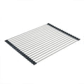 Multifunctional Stainless Steel Draining Rack Folding Sink Organizer for Kitchen - 580 x 400mm V528-DRYING-RACK-580-400-201-259845