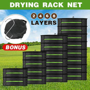 2-8 Tier Drying Net Large Shelf Hydroponic Hanging Grow Herb Plant Dry - 2 Layers V528-DRYINGNET-2LAYERS-23863