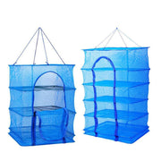 Air Dry Drying Net Vegetable Dehydrator Fruit Meat Fishing Jerky Food Beef Fish - 5Tiers V528-DRYINGNET-5TIERS-512638