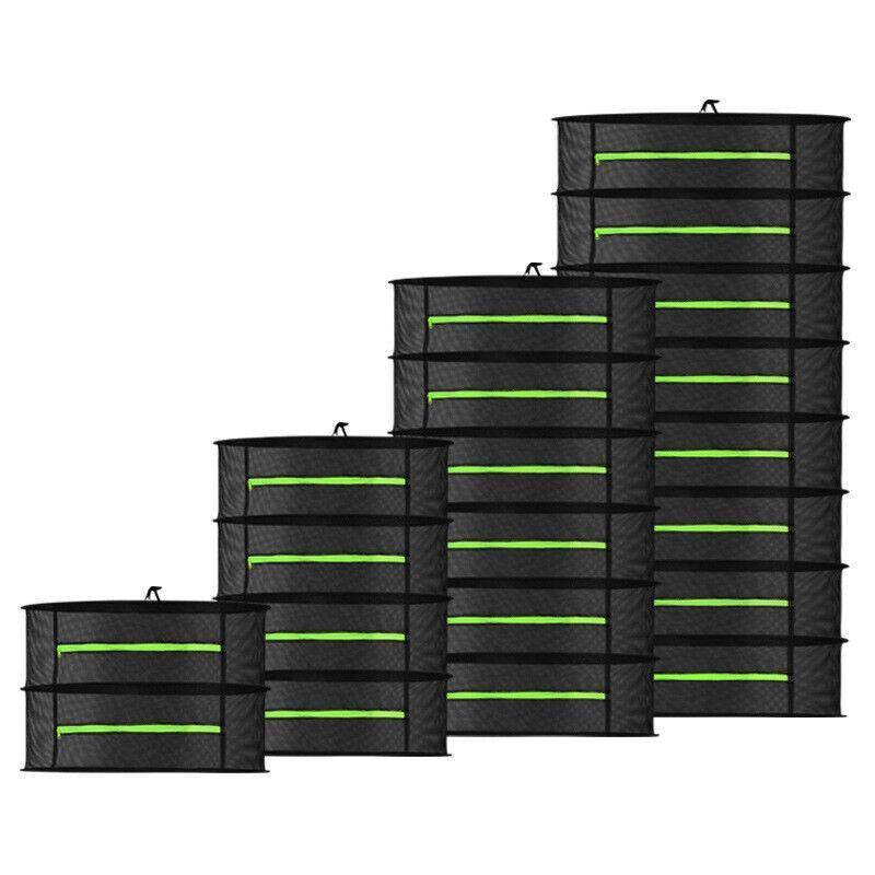 2-8 Tier Drying Net Large Shelf Hydroponic Hanging Grow Herb Plant Dry - 6 Layers V528-DRYINGNET-6LAYERS-70960