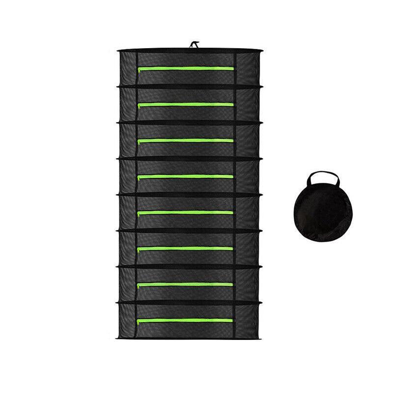 2-8 Tier Drying Net Large Shelf Hydroponic Hanging Grow Herb Plant Dry - 8 Layers V528-DRYINGNET-8LAYERS-64904