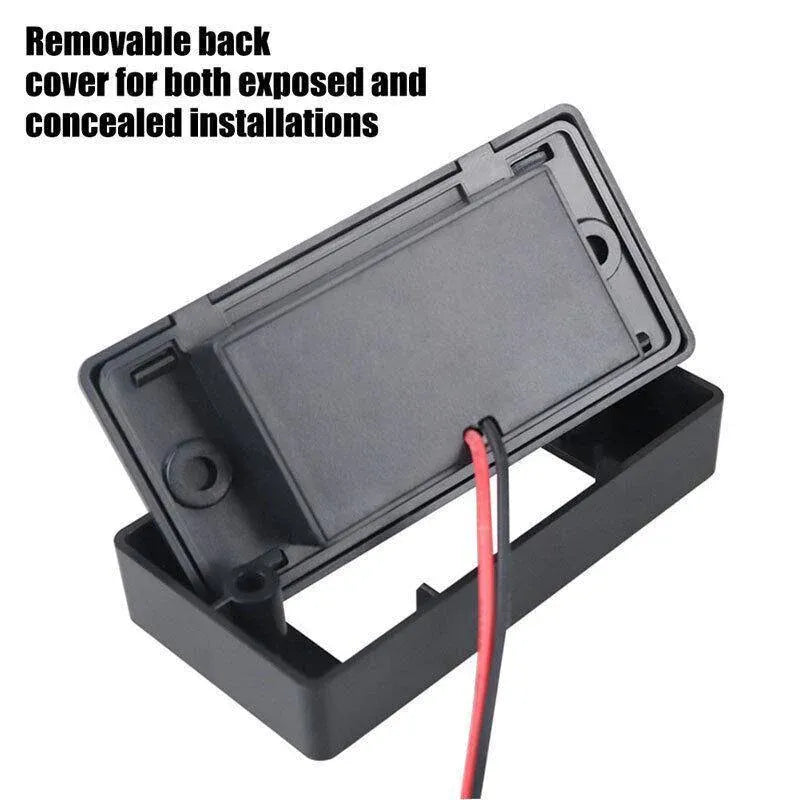 Dual USB Car Charger Socket Panel 5V 3.1A 12V 24V for Car RV Motorcycle V528-DUALUSB-367481