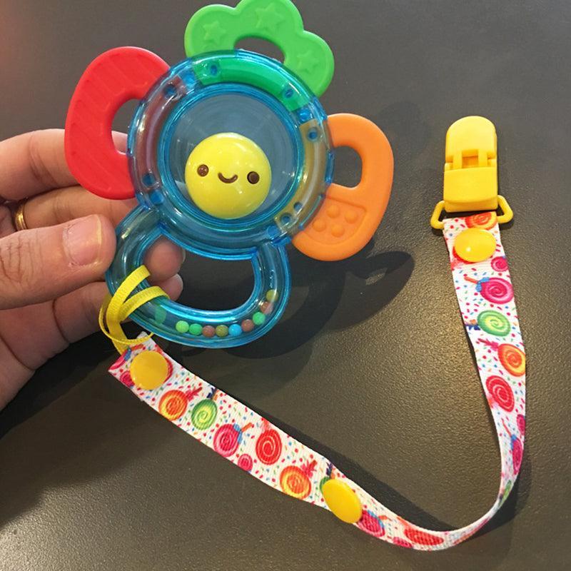 60 Random Colored Plastic Pacifier Dummy Clip Suspender Badge Holder for Crafts V528-DUCKBILLCLIP-60PCS-15-4-45239