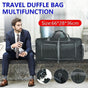 70L Large Travel Duffle Bag Foldable Waterproof Gym Bag with Shoe Compartment V528-DUFFELBAG-860815