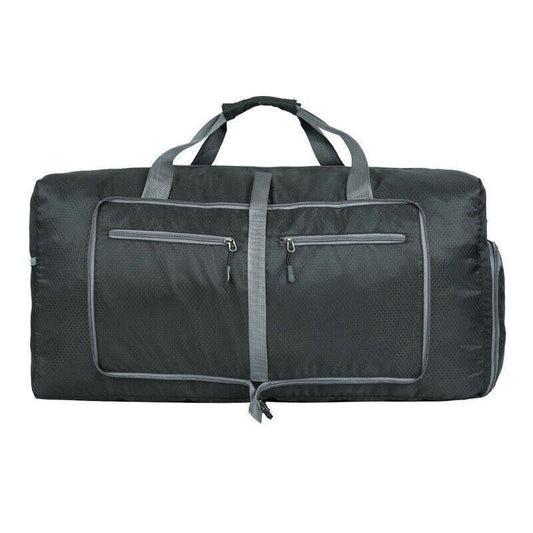 70L Large Travel Duffle Bag Foldable Waterproof Gym Bag with Shoe Compartment V528-DUFFELBAG-860815