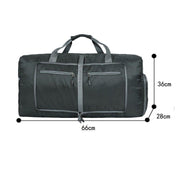 70L Large Travel Duffle Bag Foldable Waterproof Gym Bag with Shoe Compartment V528-DUFFELBAG-860815