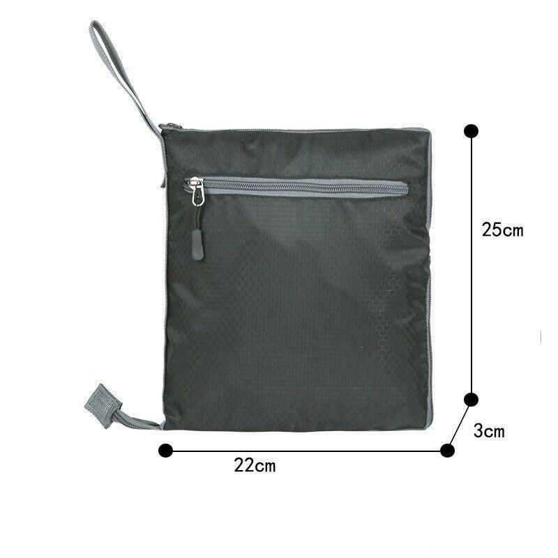 70L Large Travel Duffle Bag Foldable Waterproof Gym Bag with Shoe Compartment V528-DUFFELBAG-860815