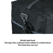 70L Large Travel Duffle Bag Foldable Waterproof Gym Bag with Shoe Compartment V528-DUFFELBAG-860815
