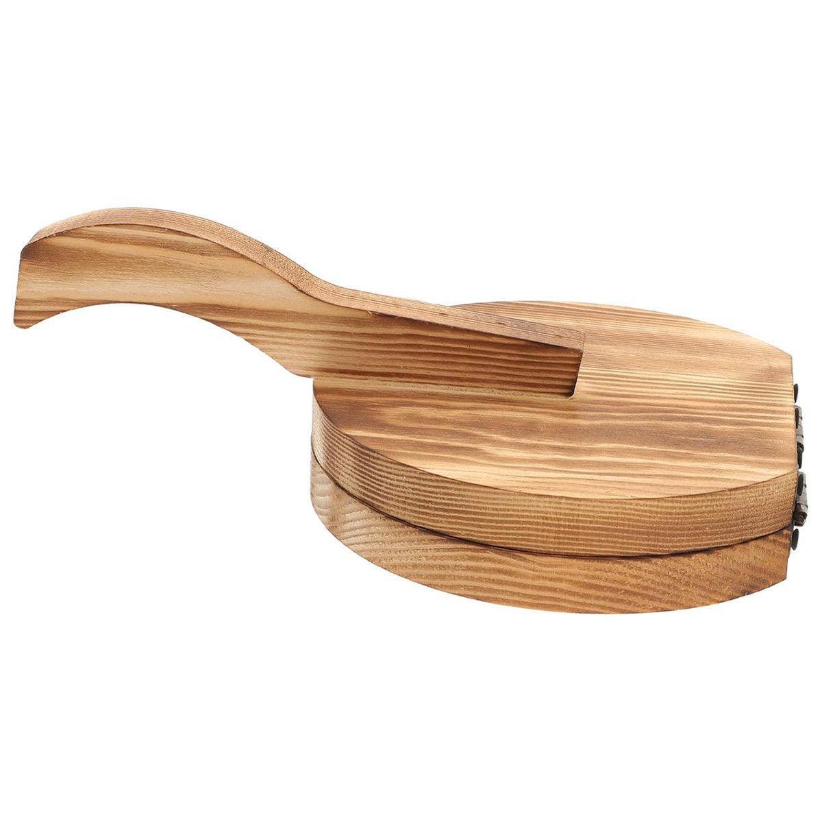 Wooden Dumpling Wrapper Maker Hand Press Dough Roller for Kitchen Cooking - 16.5CM V528-DUMPLING-165MM-590154