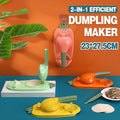 2in1 Dumpling Skin Chapati Maker Press Machine Wrapper Mould Handle Tools Pastry - Orange Red V528-DUMPLINGMAKERTOOLS-ORANGE-308253